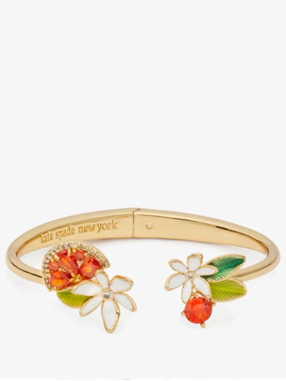 Kate Spade Sweet Citrus Hinge Cuff